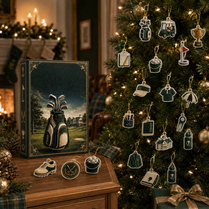 🎄⛳24-Day Golf Charm Holiday Countdown 🎁✨