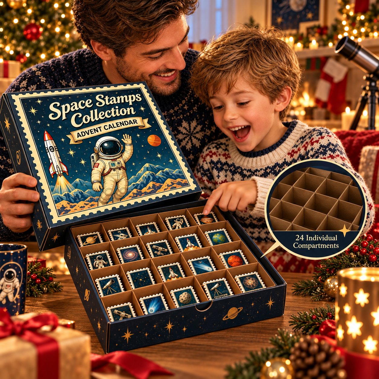🌌🎄 24 Days Beyond the Stars – Cosmic Christmas Collector Countdown