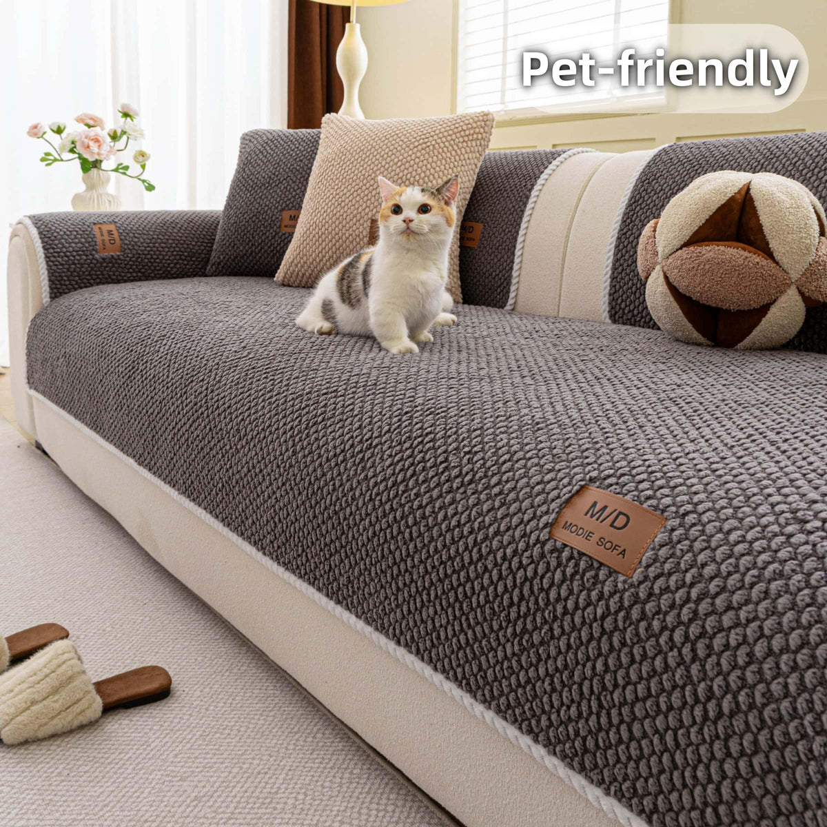 Machine washable sofa cover