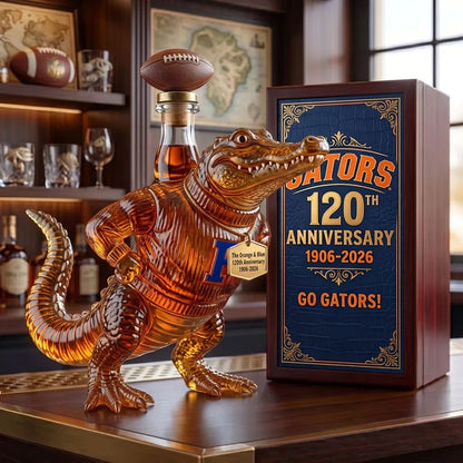 🐊 Gators 120th Anniversary Whiskey Bottle
