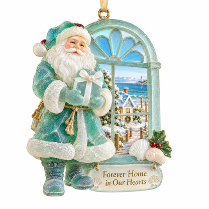 🎄Coastal Santa Christmas Ornament