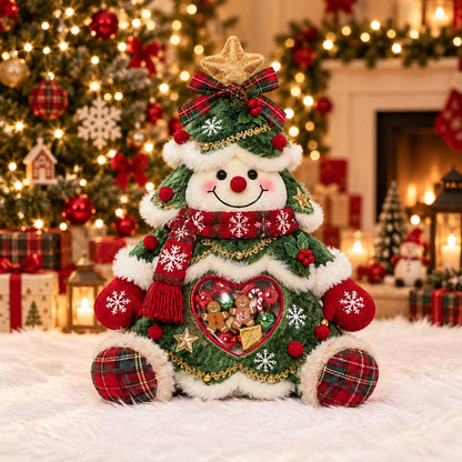 🎅 Refillable Christmas Figurine Treat Holder