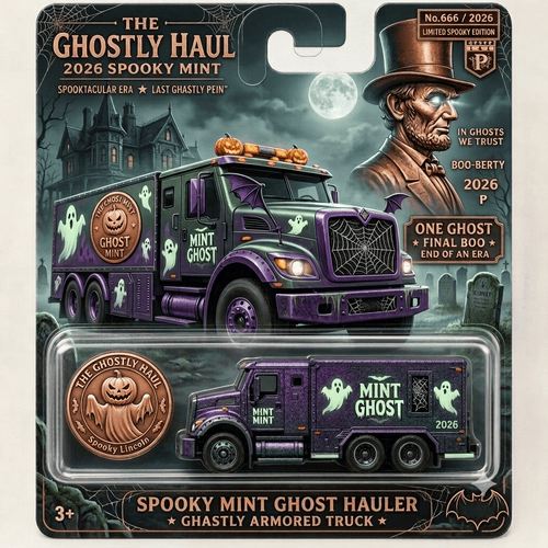🔥🎁Spooky Mint Ghost Hauler – 2026 Halloween Collector’s Edition