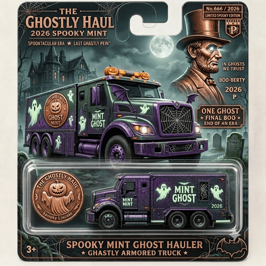 🔥🎁Spooky Mint Ghost Hauler – 2026 Halloween Collector’s Edition