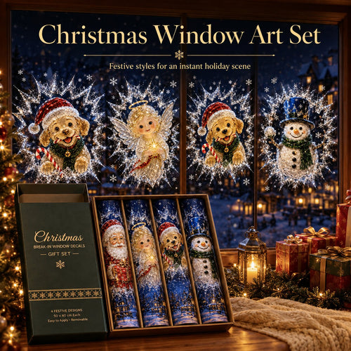 🎅Christmas Sale🎅2026 Christmas Window Decals