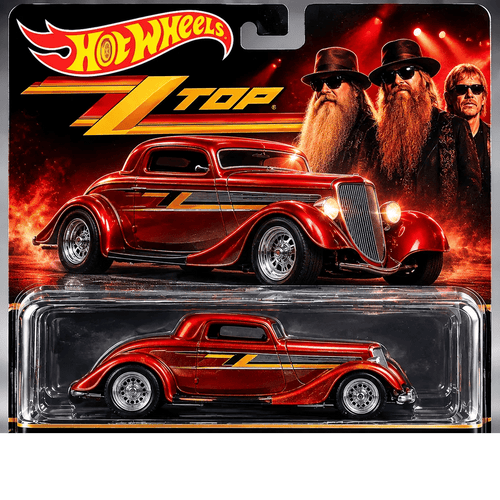ZZ Top ’33 Ford Coupe Hot Rod 'Eliminator' Die-Cast Collectible