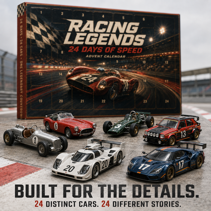 Racing Legends Advent Calendar — 24 Days of Speed