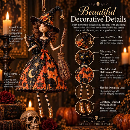 🎃Midnight Ladies – Gothic Halloween Hanging Decor🖤
