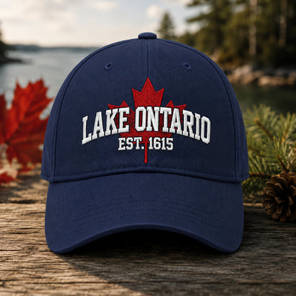 🍁Lake Ontario Forever – Heritage Embroidered Cap