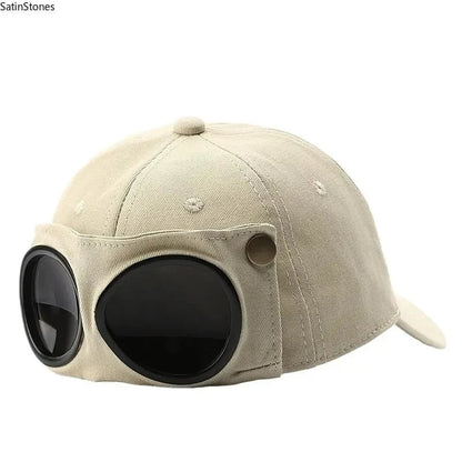 🧢🕶 Glasses-Friendly Baseball Cap - 100% Cotton