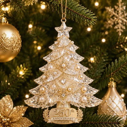 🔥Last 30pcs✨⏰ Limited anniversary edition✨49% OFF!🔥250th Anniversary Crystal Christmas Tree