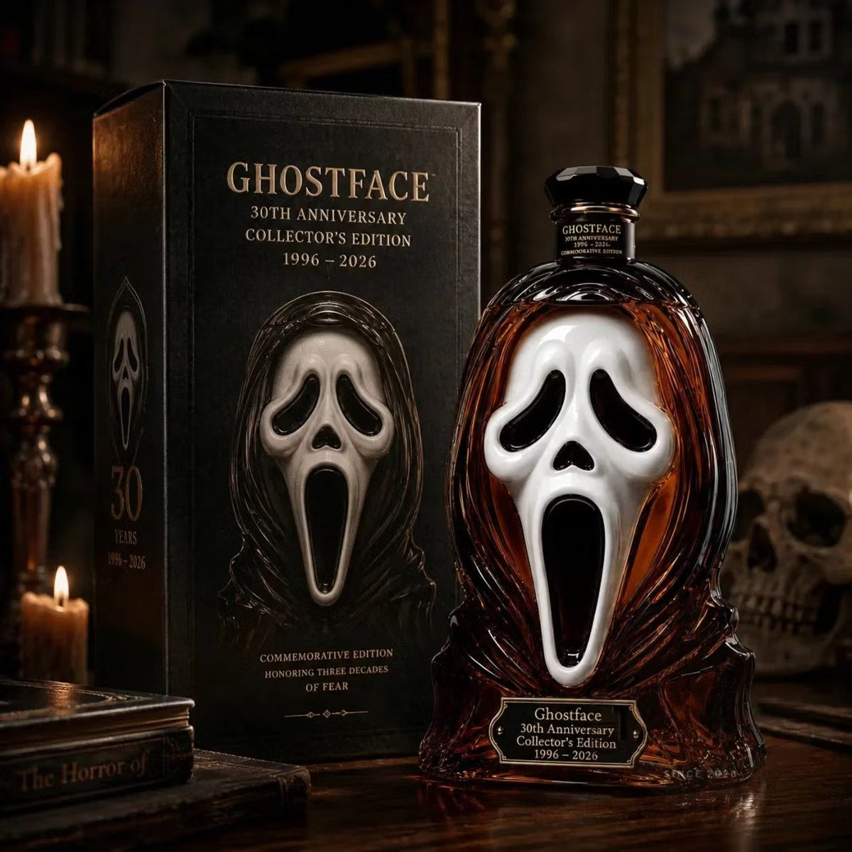 👻Ghostface 30th Anniversary 1996 – 2026 Whiskey Bottle