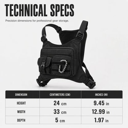 🎒⚡ Tactical Chest Pack – Quick-Access Storage, Secure Fit & Hands-Free Freedom