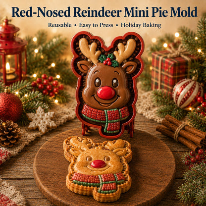 🔥😍 Letzter Tag: 49 % Rabatt – 🎄 Weihnachts-Mini-Pie-Formen-Kollektion mit 9 Designs | Wiederverwendbare Prägeformen für detailreiche Weihnachtsmann-, Schneemann-, Rentier-, Tannenbaum- & Festtags-Pies 🥧✨