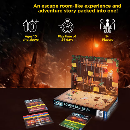 🔐🎄Escape the Workshop! Advent Calendar – 🗝️ ✨ 24 Days of Puzzle Adventure & Fun
