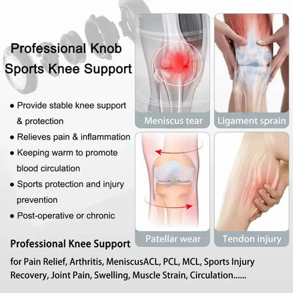 🔥 LAST DAY 49% OFF - 🏃 Dial‑Adjustable Knee Support Brace