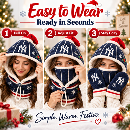 ❄️ Christmas Winter Hooded Hat