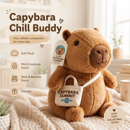 🦫Lazy Capybara Relax Summit Plush Toy
