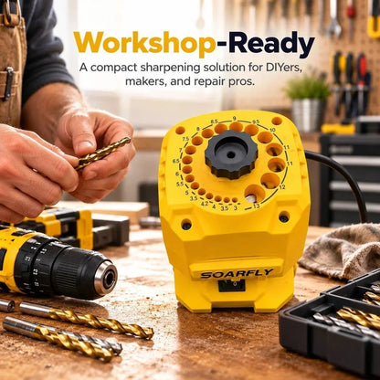 🔥🎁🔧 Electric Drill Bit Sharpener – Fast & Precise Sharpening ⚡