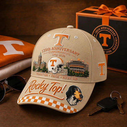 🇺🇸 Last Day Promo: 49% OFF🐶Rocky Top 135th Anniversary Commemorative Cap🏈