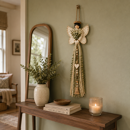 Grace In Bloom Angel Wall Hanging