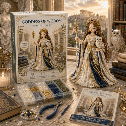 ❤️Last Day:49% OFF✨👑 Divine Beaded Goddess Kit – Create a Stunning Handmade Masterpiece