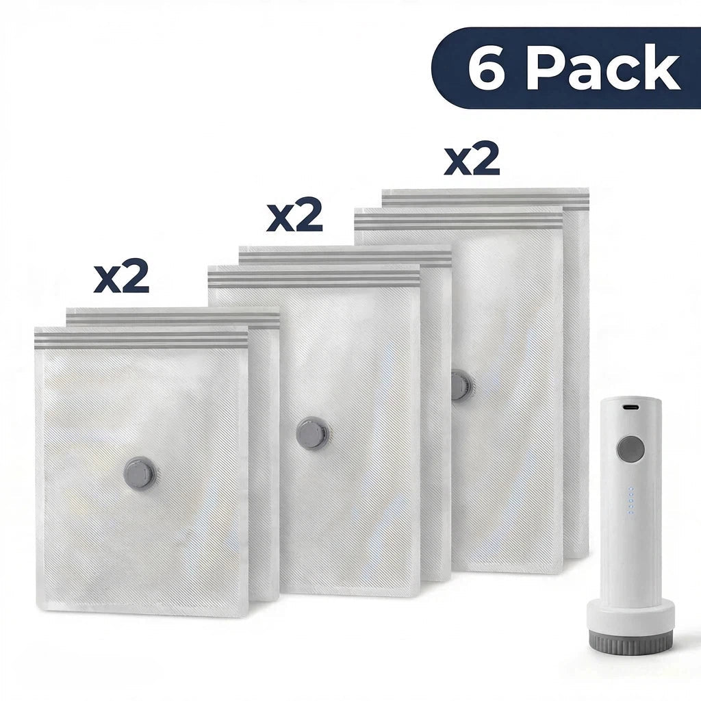 🔥 The Storage Solution Every Home Needs Cordless Vacuum Compression Bag Set