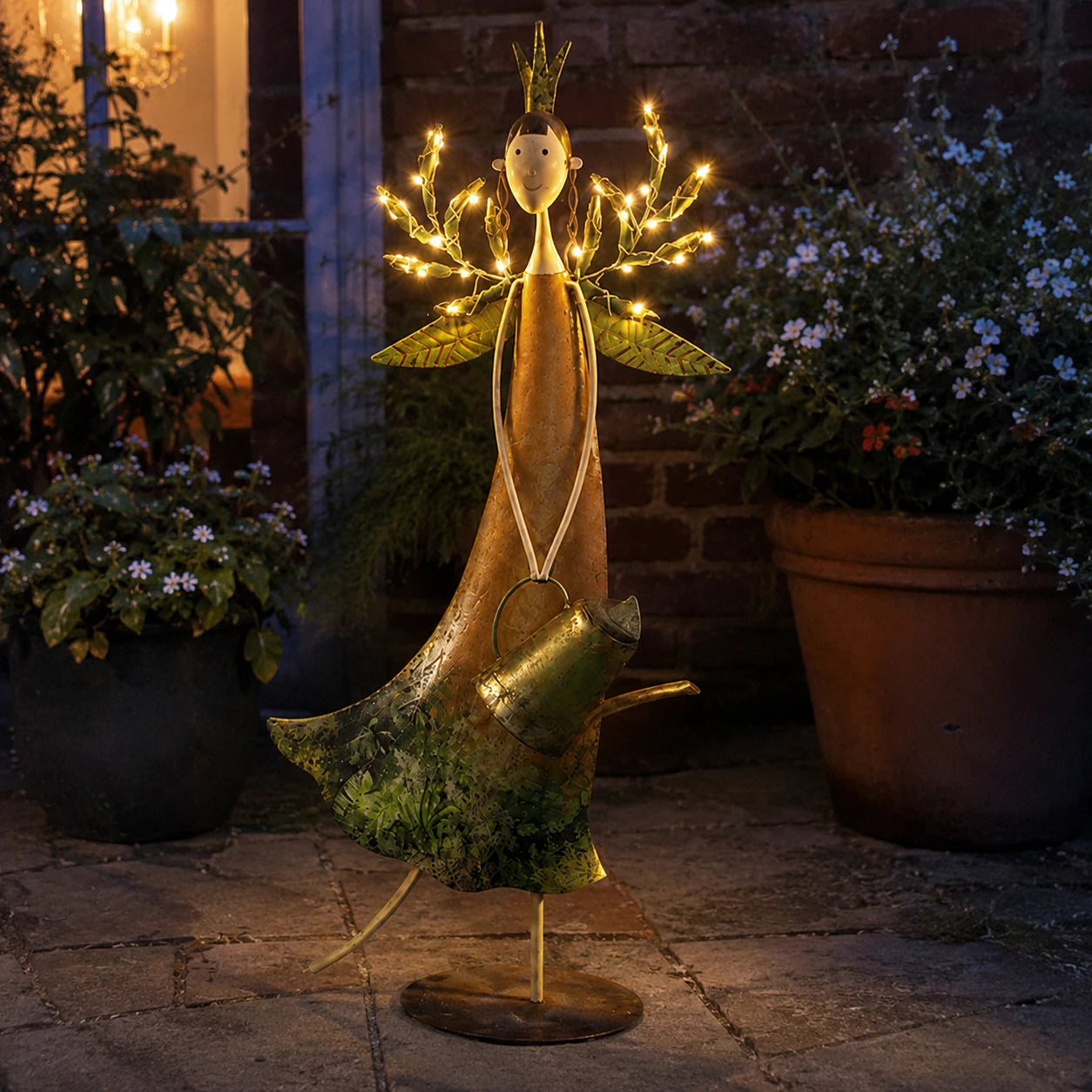 Customer-style garden display photo of Twilight Glow Garden Girl