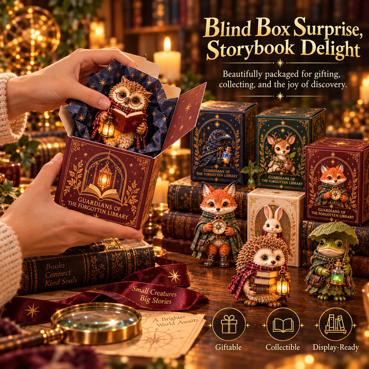 Opening a Forgotten Library blind box collectible