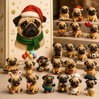 2026 Fun Pug Advent Calendar🎄🐶