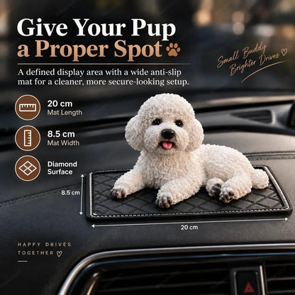 Poodle Car Ornament – The Cutest Dashboard Upgrade 🐶✨