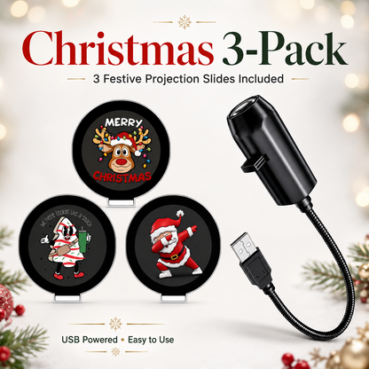 🎄👻 ✨ 60,000+ Sold — Plug & Play HD Holiday Projector for Christmas & Halloween Decor