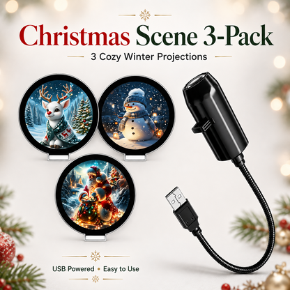 🎄👻 ✨ 60,000+ Sold — Plug & Play HD Holiday Projector for Christmas & Halloween Decor