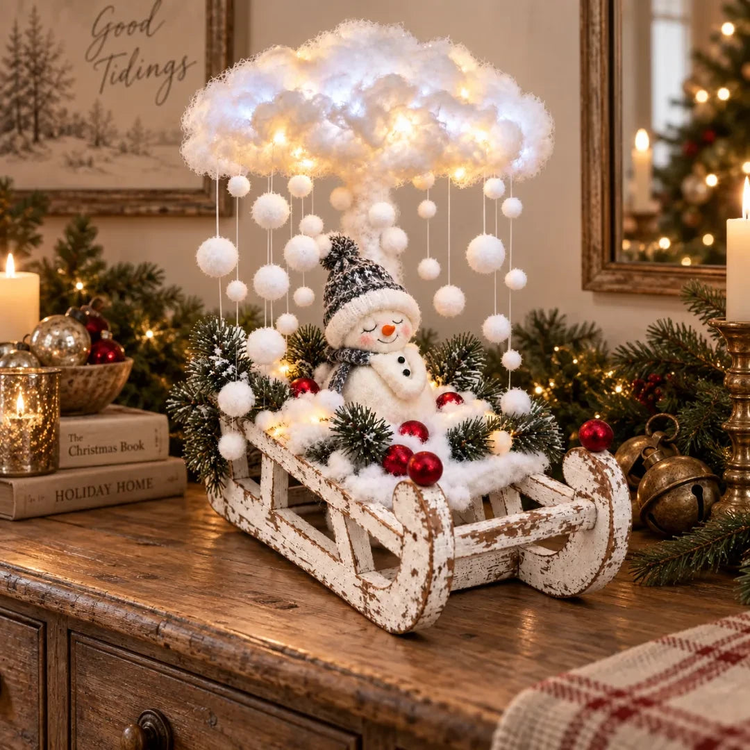 Snowman sleigh version review photo