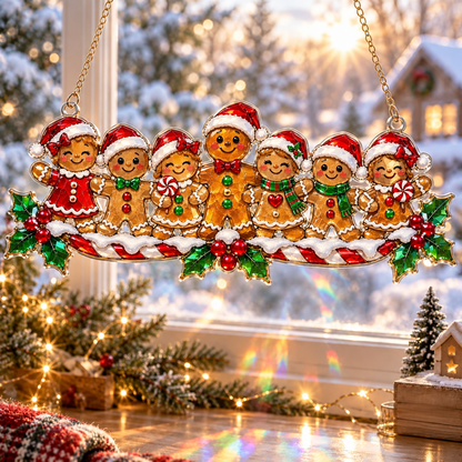 ❄️🌈 Winter Glow Window Charms – 11 Shatterproof Stained-Glass Style Holiday Designs