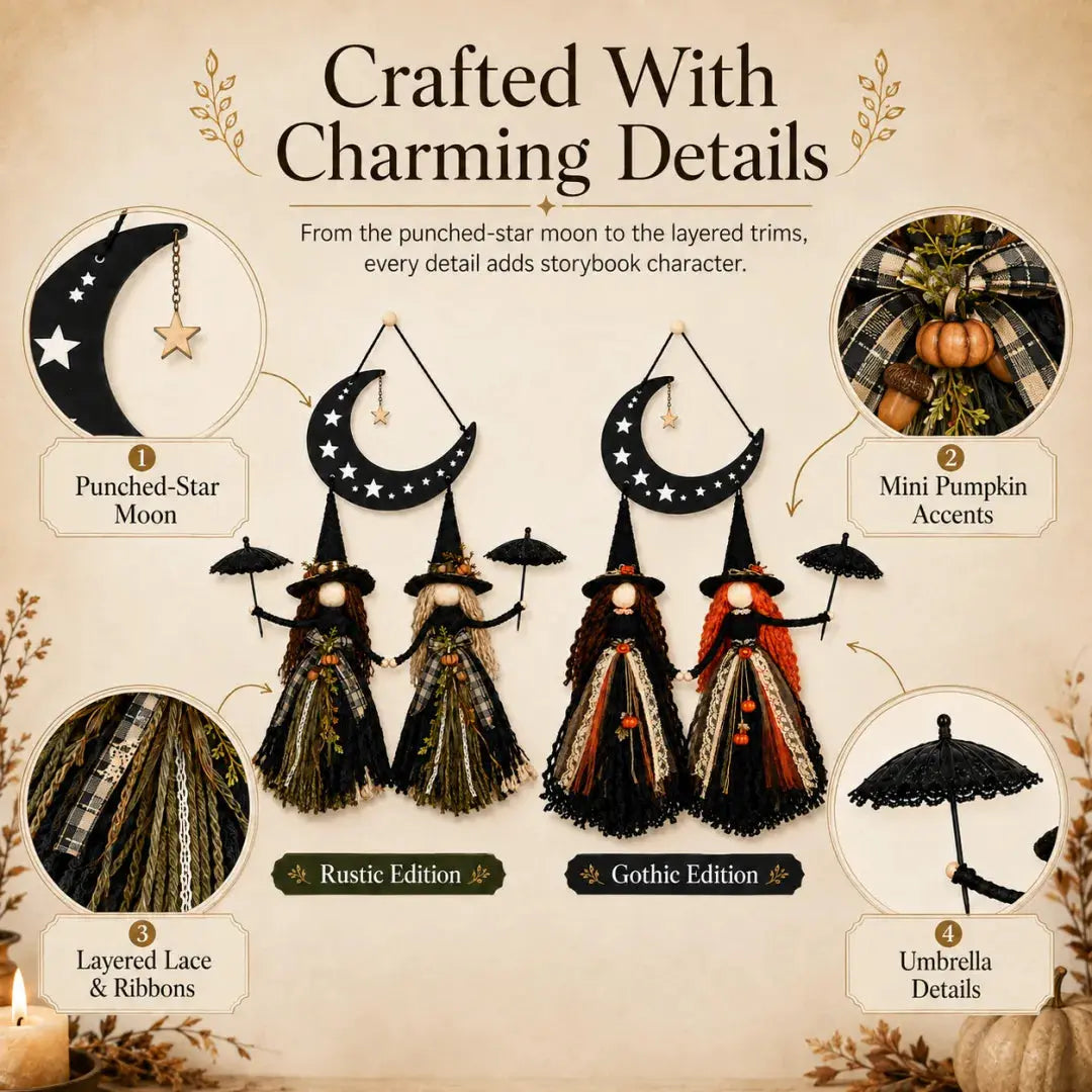 Close-up guide to the handcrafted-inspired details