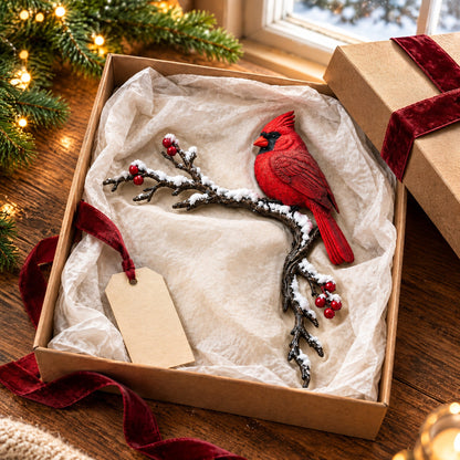 ✨Cardinal Winter Door Topper