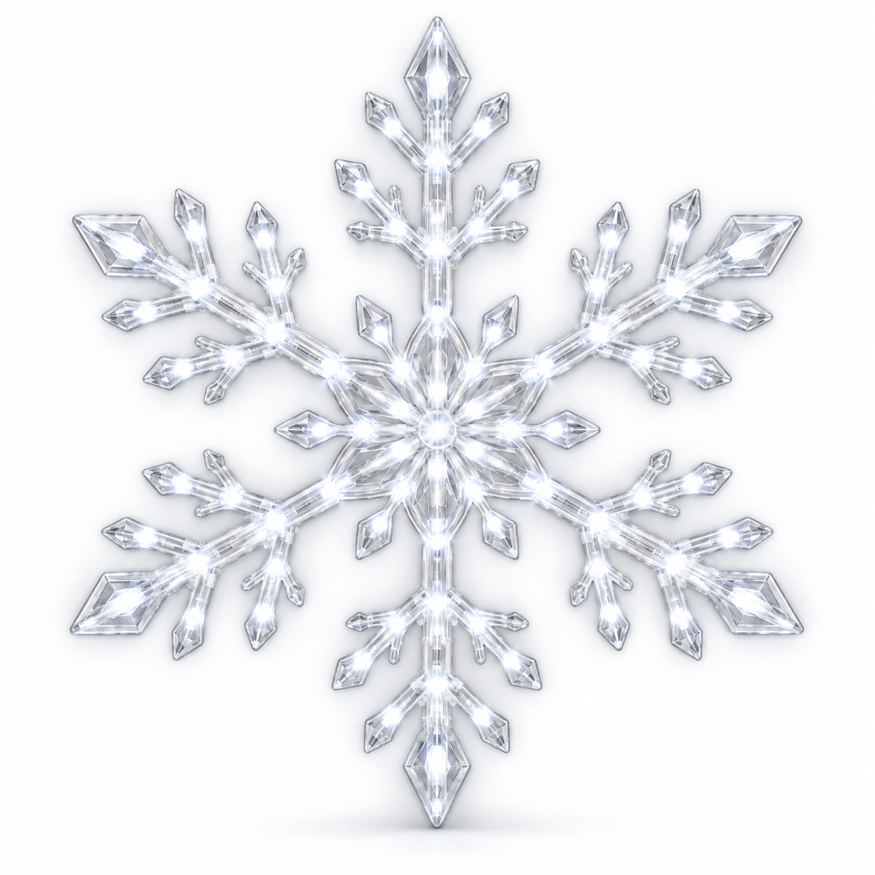 LightFlake™ LED Snowflake Wall Set