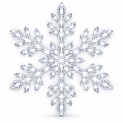 LightFlake™ LED Snowflake Wall Set