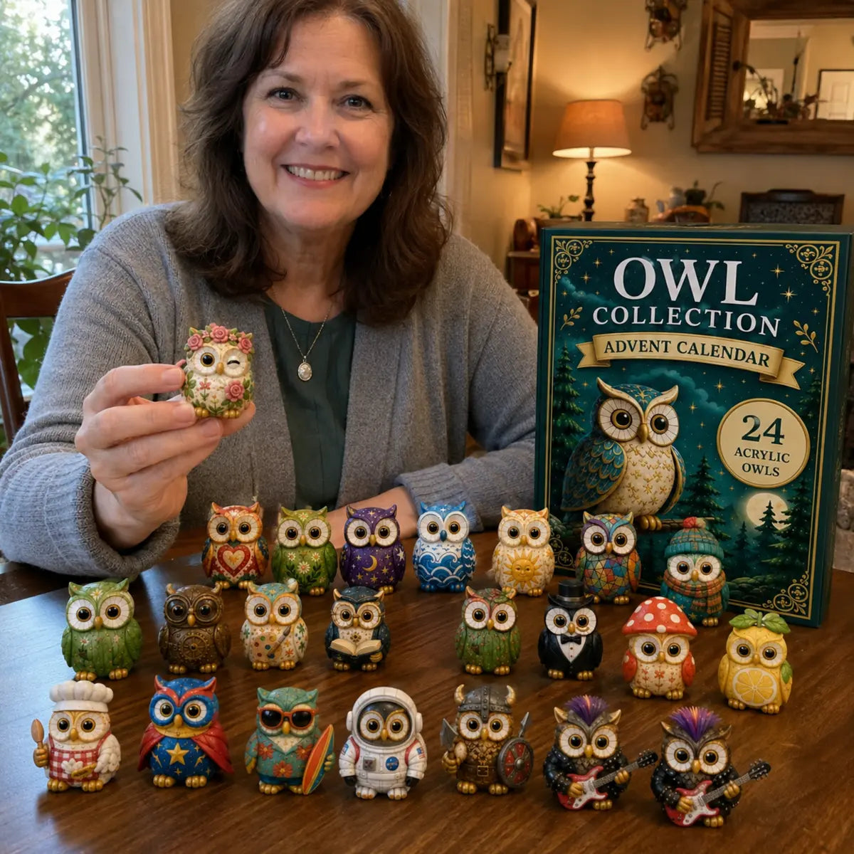 Sample review image showing an adult owl collector