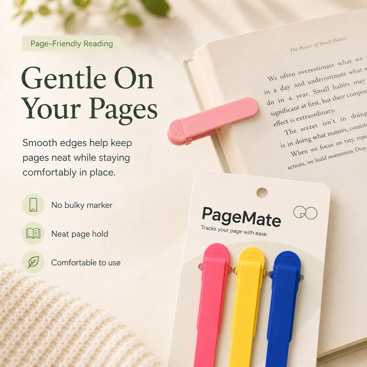 PageMate gentle page-friendly design