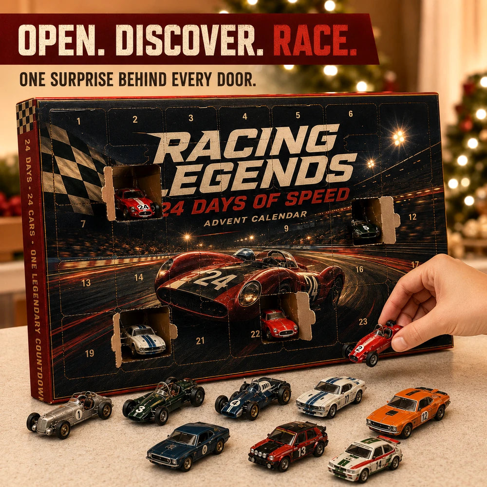 Opening the Racing Legends advent calendar doors