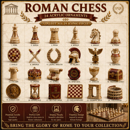 ♟️🏛️ 24 Days of Roman Strategy – Ancient Empire Chess Collector Countdown 2026
