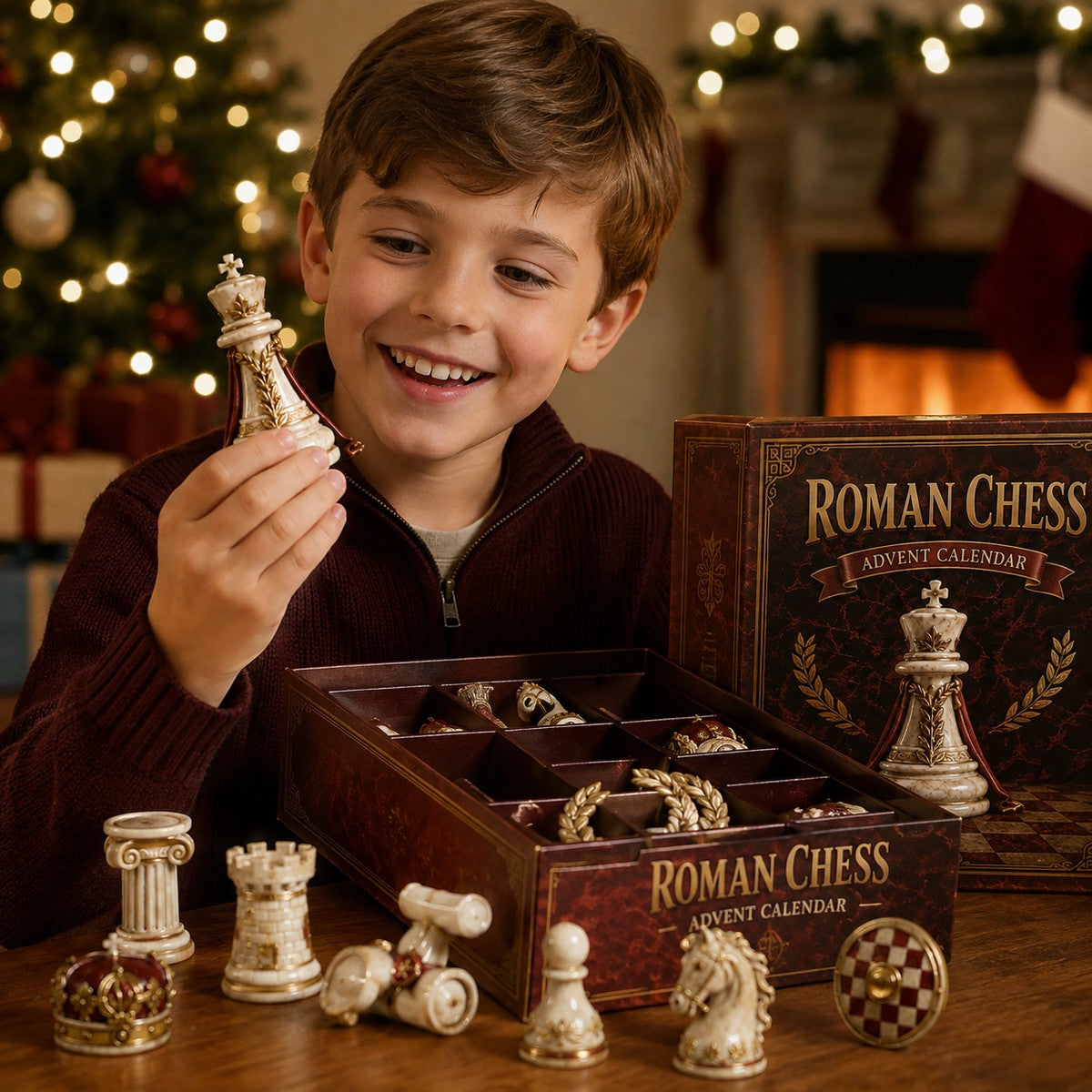 ♟️🏛️ 24 Days of Roman Strategy – Ancient Empire Chess Collector Countdown 2026