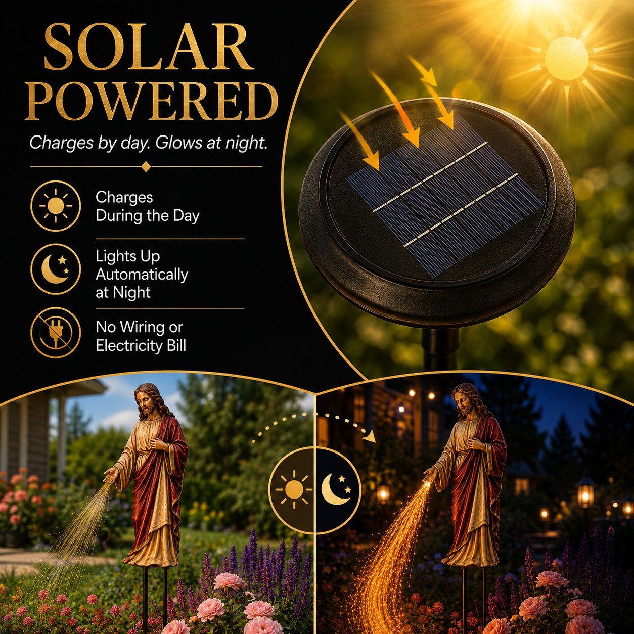 Solar panel and charging details