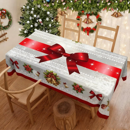 🎄✨ Festive Christmas Tablecloth Collection – Elegant Holiday Patterns for a Warm & Beautiful Table