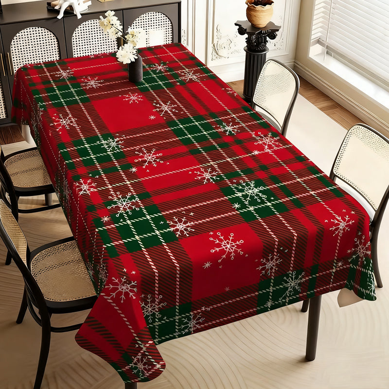 🎄✨ Festive Christmas Tablecloth Collection – Elegant Holiday Patterns for a Warm & Beautiful Table