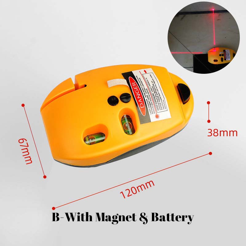🔧90° Laser Square – Dual-Line Layout Guide for Tiling & DIY
