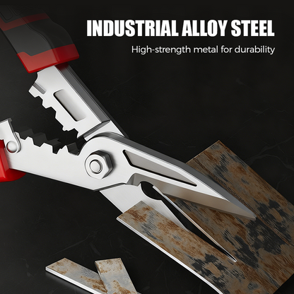 🔧 Multi-Function Wire Repair Pliers – Cut, Strip, Crimp & Twist in One Tool