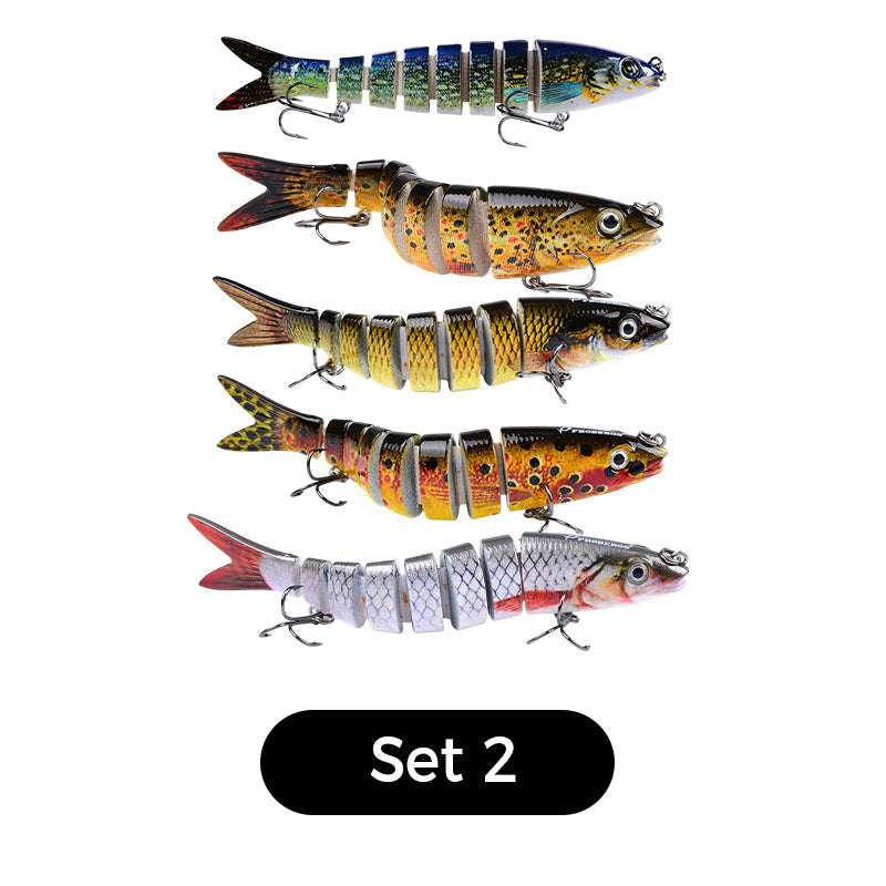 🎣🐟 Realistic Multi-Jointed Swimbait